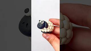 🥺 I made Shaun the Sheep from plasticine art diy plasticine clay meme funny shaunthesheep [upl. by Pontius]