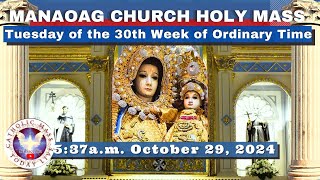 CATHOLIC MASS OUR LADY OF MANAOAG CHURCH LIVE MASS TODAY Oct 29 2024 541am Holy Rosary [upl. by Berta]