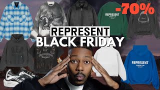 ⚠️ REPRESENT BLACK FRIDAY GUIDE ⚠️ DAS SIND DIE BESTEN REPRESENT KLAMOTTEN IM SALE 🔥 mubiix [upl. by Babcock956]