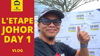 LETAPE JOHOR BY TOUR DE FRANCE DESARU RACE PACK COLLECTION 2023  Road Bike Cycling Malaysia Vlog [upl. by Eitsyrc]