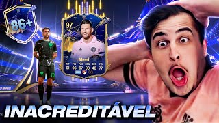 FIZ HISTÓRIA NO TOTY E TIREI O MESSI 97 NO PLAYER PICK BUGADASSO [upl. by Cleodell907]