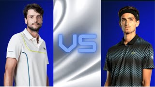 Gregoire Barrere FRAVs PierreHugues Herbert FRA2024 Comet Orleans Open [upl. by Anerok]