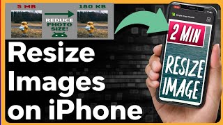 Resize Images On Mobile  How To Resize Photo in Mobile [upl. by Frannie319]