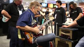 NAMM 2014Vail Johnson and the ValveTrain Brandywine Bass Amp [upl. by Swetiana]