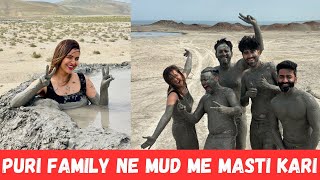 FAMILY sath MUD BATH kia in BAKU [upl. by Alema620]