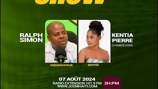 RalphOShow  Interview avec Kentia PIERRE  7 aout 2024 [upl. by Good]