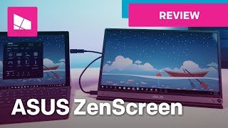 Asus ZenScreen MB16AC Review 2nd monitor for your laptop [upl. by Calley185]