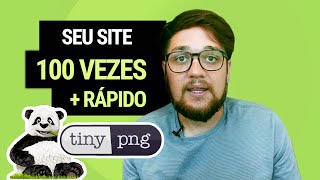 TinyPNG Imagens do seu Site 50 mais Leves Tutorial [upl. by Nitsua]