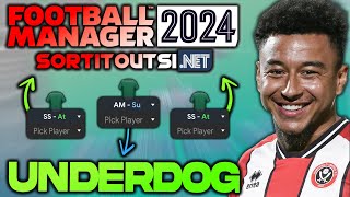 THE BEST Underdog 4231 Narrow Tactic on Football Manager 2024 [upl. by Chapnick]