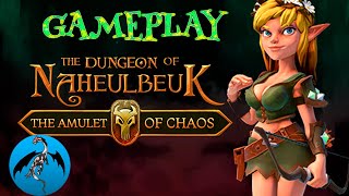 The Dungeon of Naheulbeuk The Amulet of Chaos Gameplay [upl. by Yelich432]