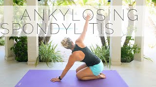 ANKYLOSING SPONDYLITIS YOGA  Best Stretches amp Exercises for Relief [upl. by Adur]