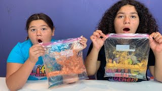 DIY SANDWICH BAG SLIME SUPER EASY NO MESS SLIMES [upl. by Goddord]