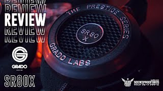 Review  Grado Labs SR80X Open Back Headphones By Soundproofbros [upl. by Ardnohsed81]