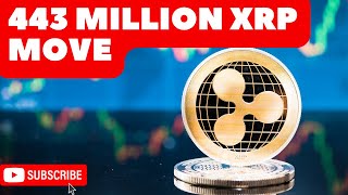 Abnormal XRP Transfers Continue With Mysterious 443 Million XRP Movexrpxrp ripplexrp live✅ [upl. by Guglielmo]