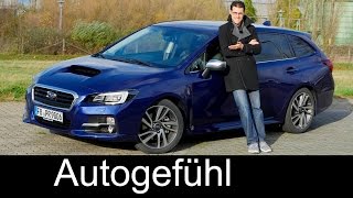 Allnew Subaru Levorg Legacy wagonestate FULL REVIEW test driven 2016  Autogefühl [upl. by Calen639]