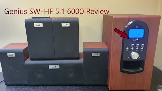 Genius SW HF 51 6000 speaker system review [upl. by Elyak]