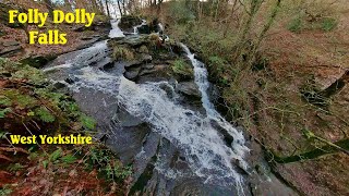 Folly Dolly Falls Meltham West Yorkshire [upl. by Akierdna451]