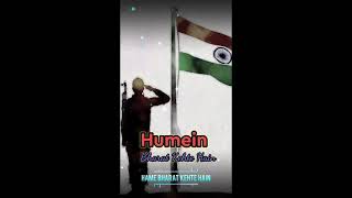 Humein Bharat Kehte Hain  New whatsapp status  Indian army special whatsapp status  status  vs [upl. by Gagnon]