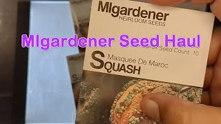 MIGardener Seed Haul [upl. by Sheryl250]