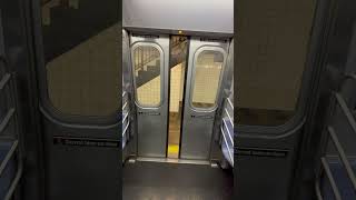 New York City Subway Station Arriving Doors opening announcement 2024 June 18 Manhattan Bound F [upl. by Lesser]