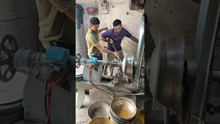 stainless steel large bowl making process  amazing skills shorts amazing utensils [upl. by Eednam]