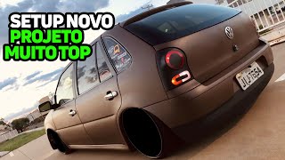 VW GOL G4 SUSPENSÃO A AR  ENVELOPADO  INTERIOR TOP  SETUP NOVO [upl. by Nomolos906]