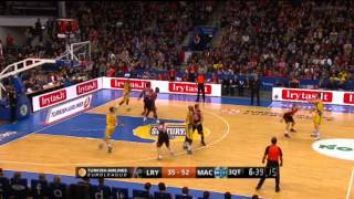 Highlights Lietuvos rytas VilniusMaccabi Electra Tel Aviv [upl. by Ymia916]