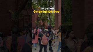 DU Orientation Day 2024  Delhi University Orientation Day  delhiuniversity campusnews [upl. by Gibby]