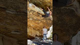 Pop Rocks Stand V8  New River Gorge WV bouldering shorts [upl. by Carolann]