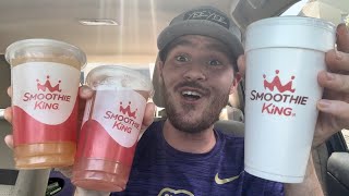 Smoothie King Lemonade Refreshers and Lemonade Smoothie Review [upl. by Haleigh235]