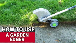 How To Use A Garden Edger  Ace Hardware [upl. by Sabas720]