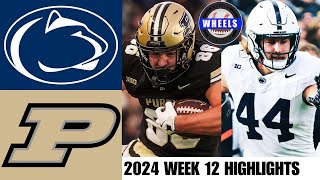 4 Penn State vs Purdue  Week 12  2024 College Football Highlights [upl. by Stolzer]