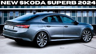 FIRST LOOK  NEW 2024 Skoda Superb  Interior And Exterior  Everything you need to know [upl. by Porett]