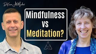 MINDFULNESS vs MEDITATION Which is Better for Stress [upl. by Deming529]