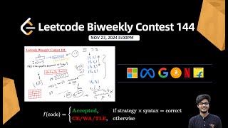 Leetcode Biweekly Contest 144  Hard C  Priority Queue  Q1 Q2 Q3  Complete Solution in C🔥 [upl. by Malachi202]