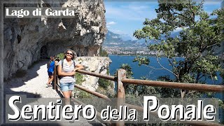 Sentiero della Ponale da Riva del Garda al Lago di Ledro Garda Lake trek bike path Video Guida [upl. by Omik]