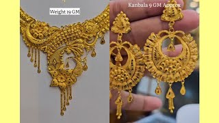 Gold Ornaments design  Jashomati Jewellery Stores Jewellery goldwedding [upl. by Anilesor]