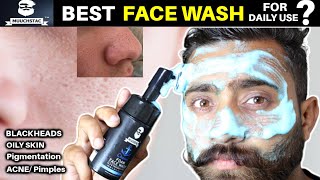 😱😱FACE WASH FOR DAILY USE  MUUCHSTAC OCEAN FOAM FACE WASH REVIEW  QualityMantra [upl. by Lewis178]