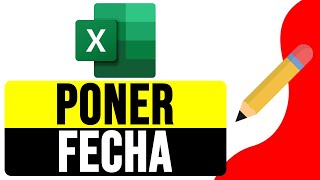 Cómo PONER la FECHA en EXCEL y Que se ACTUALICE AUTOMÁTICAMENTE 2024 [upl. by Aisatsana]