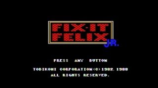 Mega Drive Longplay  FixIt Felix Jr MD [upl. by Fran]