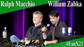 Cobra Kai  Ralph Macchio and William Zabka  Full PanelQampA  FanX 2023 [upl. by Svensen995]