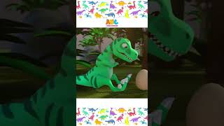 La Chanson Des Dinosaures  Dinosaur Song Shorts  Comptine dessins animés [upl. by Mall]