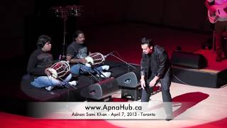 Adnan Sami  Chain Mujhe  Toronto 2013 [upl. by Ravid]