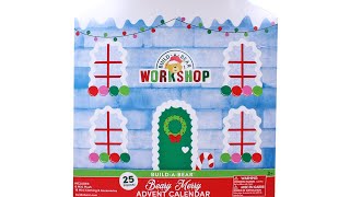 Build a Bear Workshop Beary Merry Advent Calendar 2022 Unboxing Toy Review [upl. by Epul]