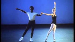 Allegra Kent amp Arthur Mitchell in Balanchines Agon rehearsalmpg [upl. by Halliday]