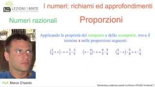 Risolvere le proporzioni applicando le proprietà del comporre e dello scomporre [upl. by Pytlik383]