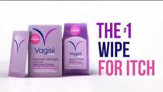 TV Spot  Vagisil Anti Itch Medicated Wipes  Instant Relief In 1 Wipe [upl. by Ellehcal]