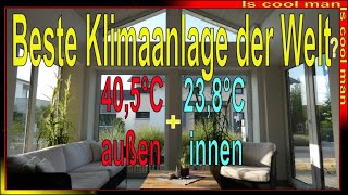 Beste Klimaanlage der Welt Fußbodenkühlung mit Direkt Wärmepumpe  Prima Klima im Sommer 2024 [upl. by Aneleve]