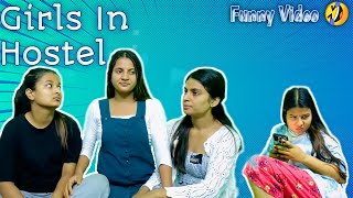 Types Of Girls In Hostel Smarika Binu Rashika [upl. by Merrick130]