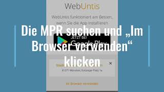 Krankmeldung über WebUntis [upl. by Ladnik159]